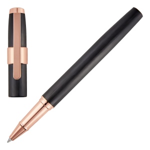 Stylo roller Block Brushed Noir