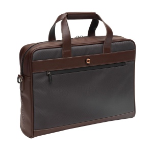 Porte-documents Bond Gris Marron