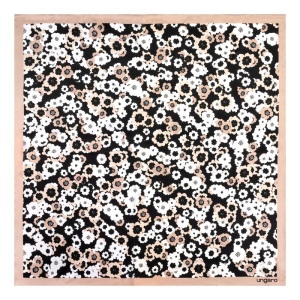 Foulard soie Chiara Beige