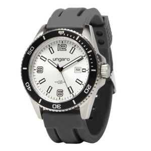 Montre dateur Milo Gris