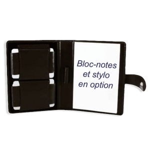 Étuis - cuir artificiel - 2 jeux