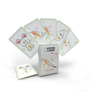 Jeu de memo et points à relier - 22 cartes