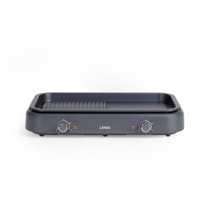 Plancha grill 2 thermostats