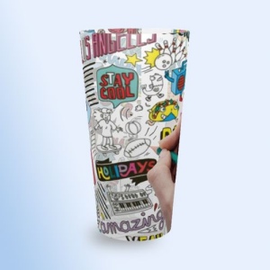 CUP45-Sérigraphie-1 couleur