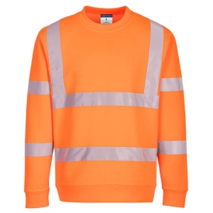 SWEAT SHIRT ECO HAUTE VISIB 100% polyester,190T