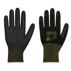 NPR15 GANTS BAMBOU MOUSSE DE NITRILE