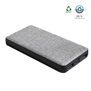 Batterie de secours RPET 10 000mAh - BLUETECH