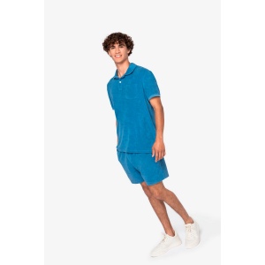 Polo écoresponsable en éponge homme