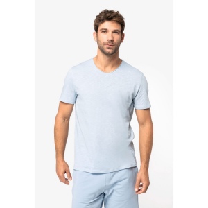 T-shirt écoresponsable slub bords francs homme