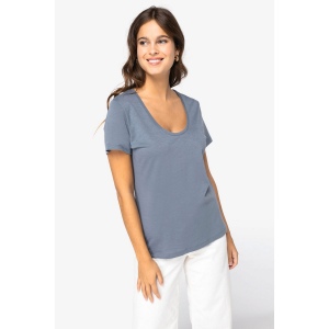 T-shirt écoresponsable slub femme