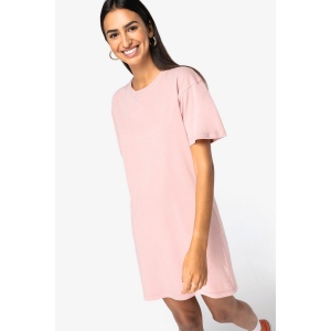 Robe t-shirt écoresponsable délavée femme