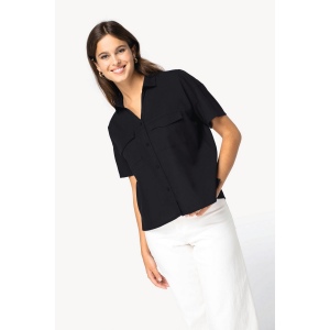 Chemise écoresponsable oversize en lyocell femme