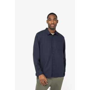 Chemise écoresponsable en flanelle homme