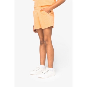 Short écoresponsable en éponge fille