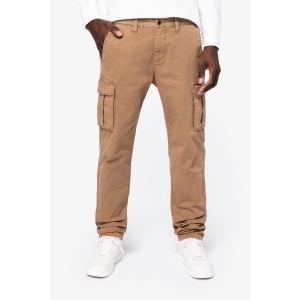 Pantalon cargo écoresponsable délavé homme