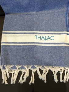 Fouta ECO avec logo sérigraphié