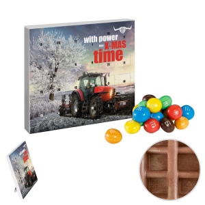 Calendrier de l'avent Mini – version écologique avec des M&M'S® Crispy