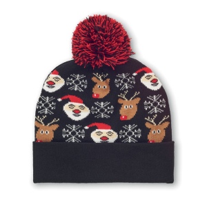 SHIMAS HAT - Bonnet à pompon tricoté
