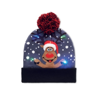 SHIMAS LIGHT - Bonnet de Noël tricoté avec LED