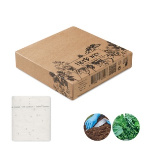 Stylo personnalisé Luffy graines à planter + Packaging standard quadri  inclus – Impression Nature