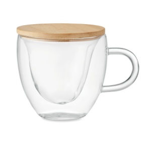 CORAMUG - Tasse borosilicaté double paroi