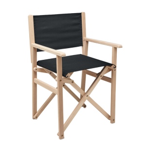 RIMIES - Chaise de plage pliable en bois