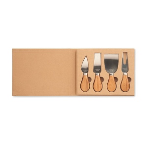 QUATTRO - Set de 4 couteaux à fromage