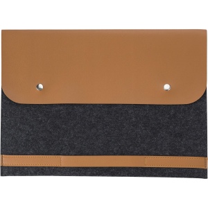 Pochette porte-ordinateur en feutre rPET Jonathan