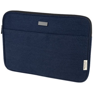 Housse pour ordinateur portable Joey de 2 L en toile recyclée GRS 14 pouces