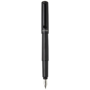 Stylo plume Lucetta en aluminium recyclé (encre noire)