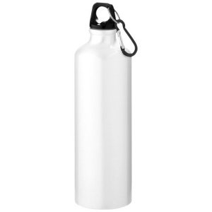 Bouteille d'eau Oregon de 770 ml en aluminium recyclé certifié RCS avec mousqueton