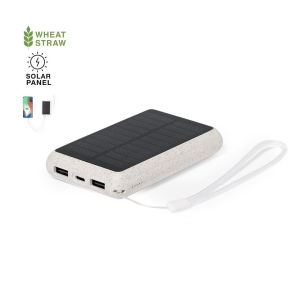 Batterie, powerbank ou chargeur solaire, Objet publicitaire, Panneau solaire  portable en plastique recyclé 10w solarpulse personnalisable