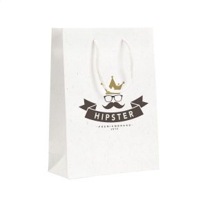 Leaf It Bag recyclé avec fibres de paille (180 g/m²) M
