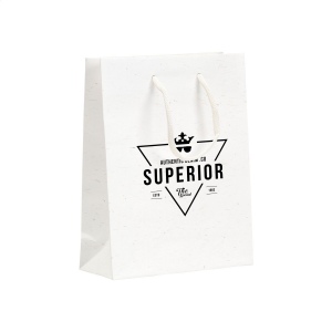 Leaf It Bag recyclé avec fibres de paille (180 g/m²) S