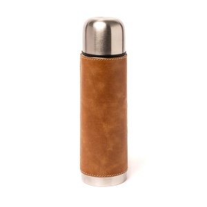 Bouteille isotherme gainée cuir Brett