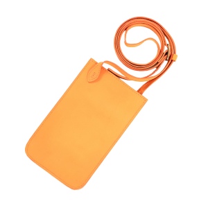 Pochette smartphone cuir Peach