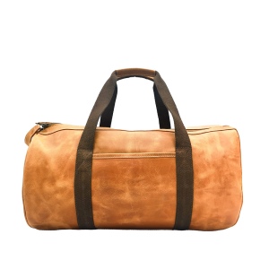 Sac weekend tube cuir Rocky