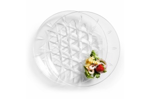 Sagaform Acryl assiette pique-nique set de 2 Ø26cm