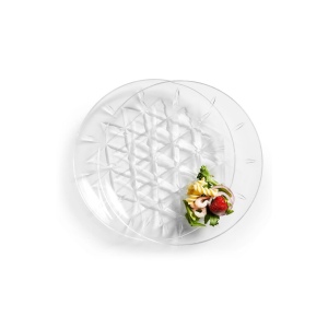 Sagaform Acryl assiette pique-nique set de 2 Ø26cm