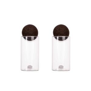 Sagaform Bouchons de liège nature sel/poivre pots, 2 pièces