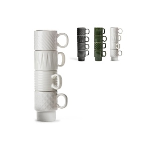 Sagaform Tasse à espresso Coffee & More 4 pièces 100ml