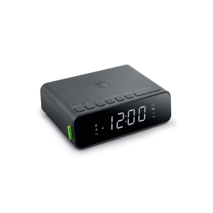 M-175 - Muse Radio-réveil FM double chargeur de téléphone sans fil 5W