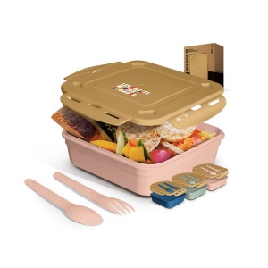 BOITE REPAS 1.2 l AVEC COUVERCLE, CUILLERE ET FOURCHETTE