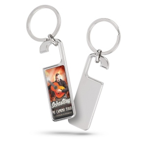 Porte-clés zamac support de téléphone