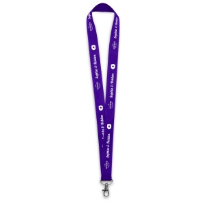 Lanyard polyester sérigraphie - rush - 15 mm