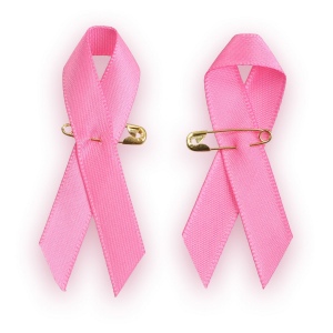 Pin's ruban rose