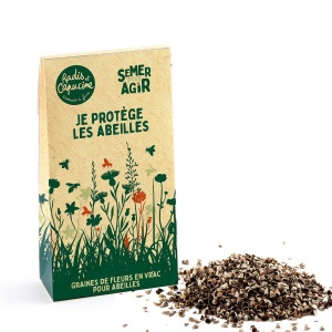 Pochette graines nourricières - Je protège les abeilles - Semer pour agir
