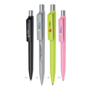 Stylo-bille avec corps et clip de couleur mate - MATT AL