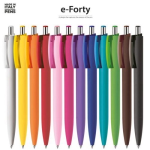 Stylo-bille à mécanisme bouton poussoir - SOFT