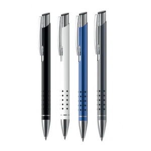 Stylo-bille à mécanisme bouton poussoir - POINT